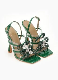 The Fashion Project Πέδιλα με στρας φιόγκους και διαφάνεια - Πράσινο 14 The Fashion Project Πέδιλα με στρας φιόγκους και διαφάνεια - Πράσινο -Κατάστημα TheFashionProject pedila diafaneis me strass fiogkous 104813 4ooy