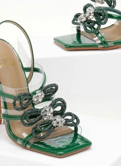 The Fashion Project Πέδιλα με στρας φιόγκους και διαφάνεια - Πράσινο 11 The Fashion Project Πέδιλα με στρας φιόγκους και διαφάνεια - Πράσινο -Κατάστημα TheFashionProject pedila diafaneis me strass fiogkous 104813 i1yk