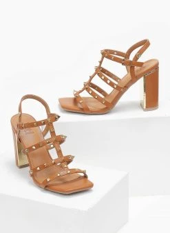 Xti Footwear Πέδιλα καρέ με τρουκς Xti 141428 - Ταμπά -Κατάστημα TheFashionProject pedila kare me trouks xti 141428 110228 gp79