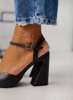 Πέδιλα καρέ με χοντρό τακούνι VIZZANO 6403.303 - Μαύρο 12 Πέδιλα καρέ με χοντρό τακούνι VIZZANO 6403.303 - Μαύρο -Κατάστημα TheFashionProject pedila kare me xontro takouni vizzano 6403303 106419 82e4