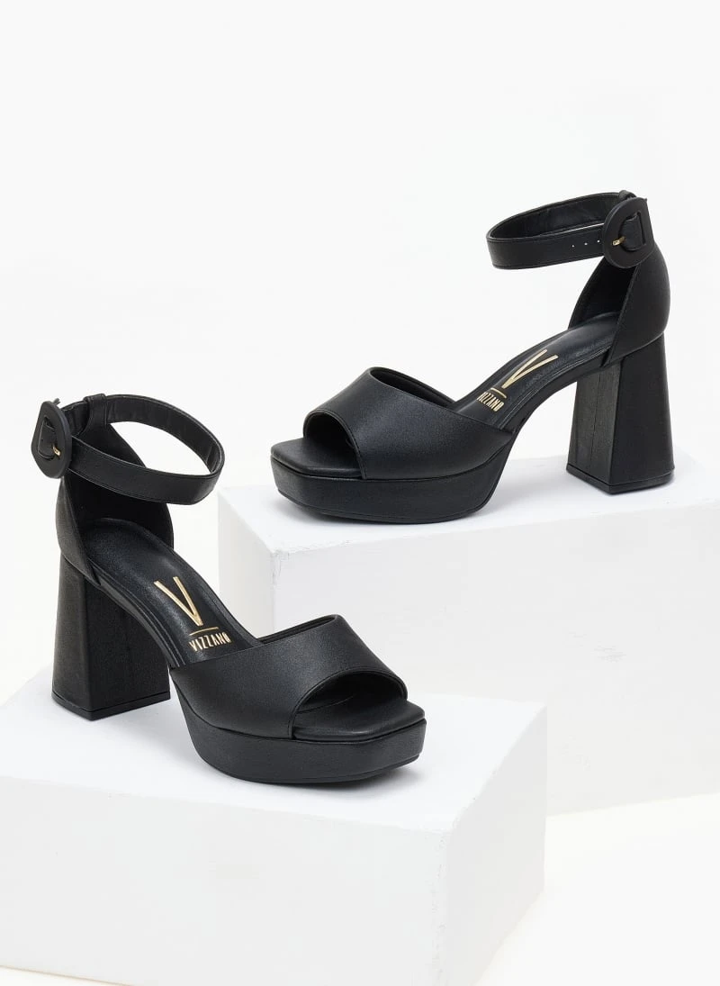 Πέδιλα με φιάπα και ματ αγκράφα Vizzano 6472.103 - Μαύρο 5 Πέδιλα με φιάπα και ματ αγκράφα Vizzano 6472.103 - Μαύρο - Image 3