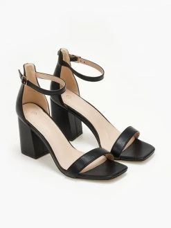 The Fashion Project Πέδιλα με μπαρέτα - Μαύρο -Κατάστημα TheFashionProject pedila me mpareta 110561 oipa