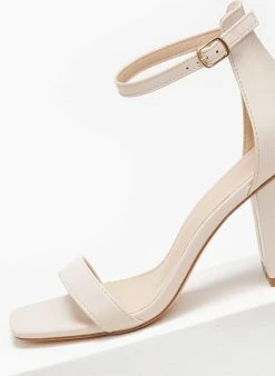 The Fashion Project Πέδιλα με μπαρέτα - Μπεζ -Κατάστημα TheFashionProject pedila me mpareta 110562 hzk6