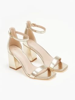 The Fashion Project Πέδιλα με μπαρέτα - Χρυσό 9 The Fashion Project Πέδιλα με μπαρέτα - Χρυσό -Κατάστημα TheFashionProject pedila me mpareta 110563 99rk