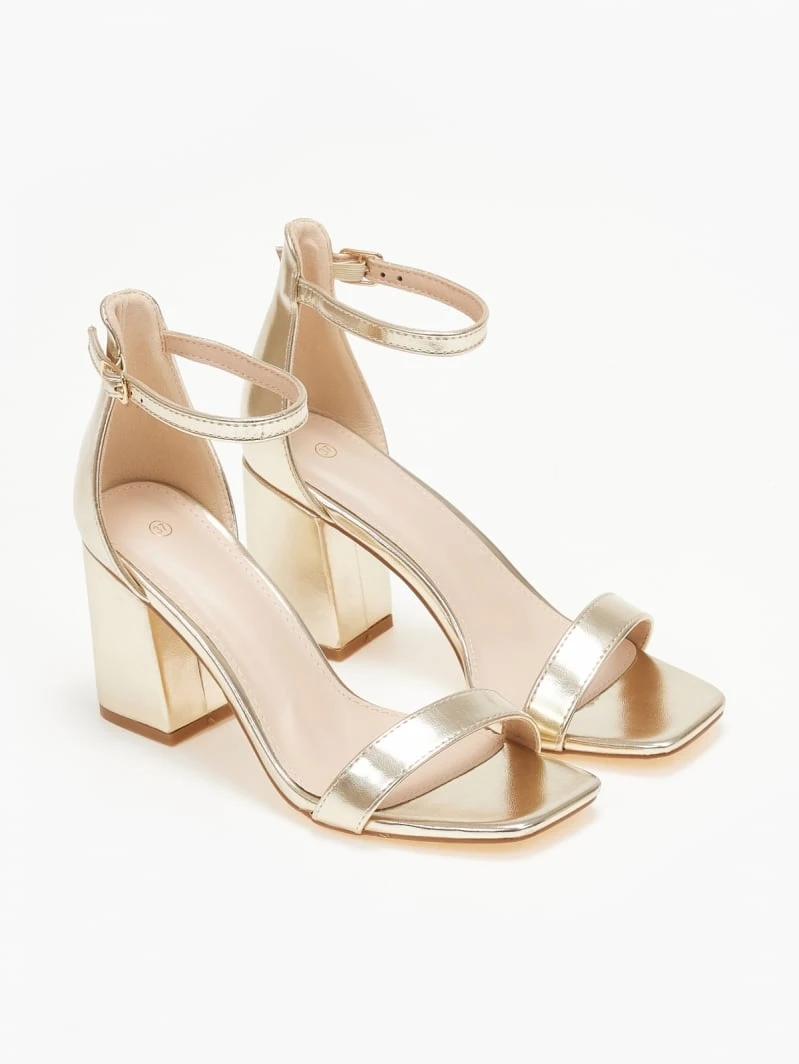 The Fashion Project Πέδιλα με μπαρέτα - Χρυσό 6 The Fashion Project Πέδιλα με μπαρέτα - Χρυσό - Image 4