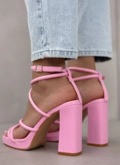 The Fashion Project Πέδιλα με μπαρέτα - Ροζ -Κατάστημα TheFashionProject pedila me mpareta 111186 nhed