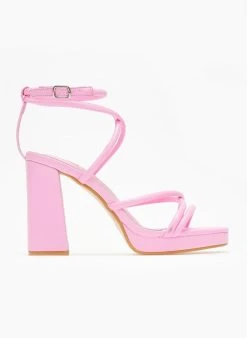 The Fashion Project Πέδιλα με μπαρέτα - Ροζ -Κατάστημα TheFashionProject pedila me mpareta 111186 prig