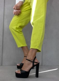 The Fashion Project Πέδιλα με μπαρέτα και φιάπα - Μαύρο -Κατάστημα TheFashionProject pedila me mpareta kai fiapa 111461 yx16