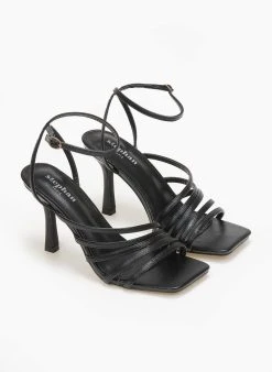 The Fashion Project Πέδιλα με μπαρέτα και λεπτά λουράκια - Μαύρο 9 The Fashion Project Πέδιλα με μπαρέτα και λεπτά λουράκια - Μαύρο -Κατάστημα TheFashionProject pedila me mpareta kai lepta lourakia 111034 bw9u