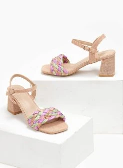 The Fashion Project Πέδιλα με μπαρέτα και πλεκτή φάσα - Πορτοκαλί 9 The Fashion Project Πέδιλα με μπαρέτα και πλεκτή φάσα - Πορτοκαλί -Κατάστημα TheFashionProject pedila me mpareta kai plekti fasa 111730 4kgs