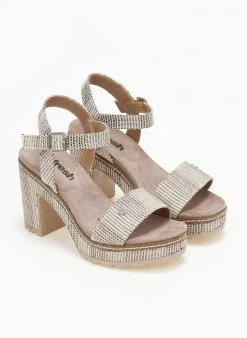 Πέδιλα με μπαρέτα Refresh 170651 - Τάουπε -Κατάστημα TheFashionProject pedila me mpareta refresh 170651 110482 dtla