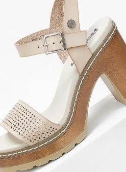 Πέδιλα με μπαρέτα Refresh 170777 - Μπεζ -Κατάστημα TheFashionProject pedila me mpareta refresh 170777 110203 mz5s