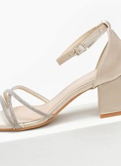 The Fashion Project Πέδιλα με μπαρέτα σατέν - Μπεζ 13 The Fashion Project Πέδιλα με μπαρέτα σατέν - Μπεζ -Κατάστημα TheFashionProject pedila me mpareta saten 110661 866d