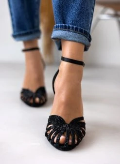 The Fashion Project Πέδιλα με μπαρέτα υφασμάτινα - Μαύρο -Κατάστημα TheFashionProject pedila me mpareta ufasmatina 110600 4n7m