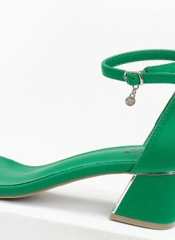 Xti Footwear Πέδιλα με μπαρέτα υφασμάτινα Xti 140937 - Πράσινο -Κατάστημα TheFashionProject pedila me mpareta ufasmatina xti 140937 110465 3rak