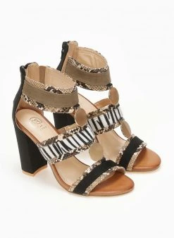 The Fashion Project Πέδιλα με Print και μεταλλικά στοιχεία - Multi 11 The Fashion Project Πέδιλα με Print και μεταλλικά στοιχεία - Multi -Κατάστημα TheFashionProject pedila me print kai metallika stoixeia 111734 8207