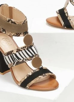 The Fashion Project Πέδιλα με Print και μεταλλικά στοιχεία - Multi 13 The Fashion Project Πέδιλα με Print και μεταλλικά στοιχεία - Multi -Κατάστημα TheFashionProject pedila me print kai metallika stoixeia 111734 juyc