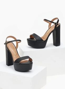 Πέδιλα με φιάπα Vizzano 6282.455 - Μαύρο -Κατάστημα TheFashionProject pedila me psili fiapa vizzano 6282455 106445 tujm