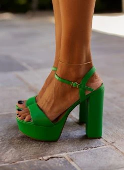 Πέδιλα με φιάπα Vizzano 6282.455 - Πράσινο