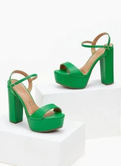 Πέδιλα με φιάπα Vizzano 6282.455 - Πράσινο -Κατάστημα TheFashionProject pedila me psili fiapa vizzano 6282455 106447 ttdd