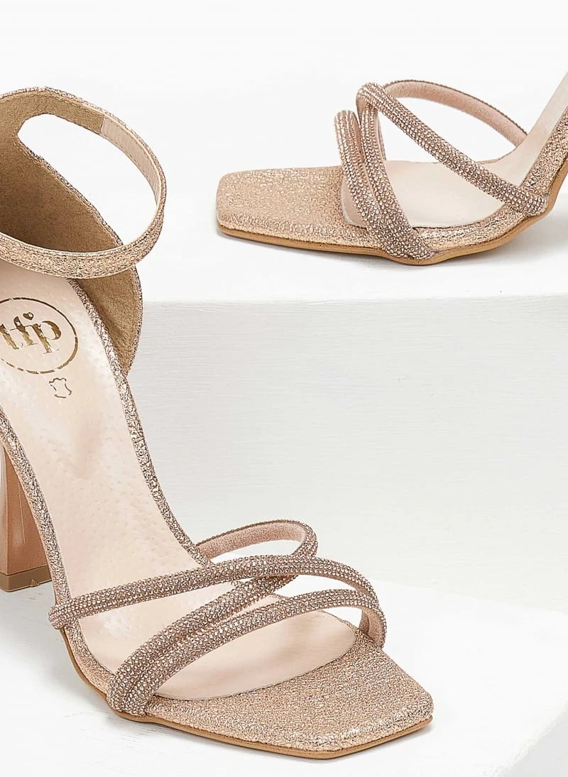 Πέδιλα με στρας Tfp - Χαλκός 5 Πέδιλα με στρας Tfp - Χαλκός - Image 3