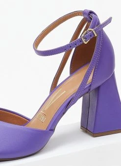 Πέδιλα με μπαρέτα Vizzano 6464.106 - Μωβ -Κατάστημα TheFashionProject pedila me takouni kampana vizzano 6464106 106433 uj1e