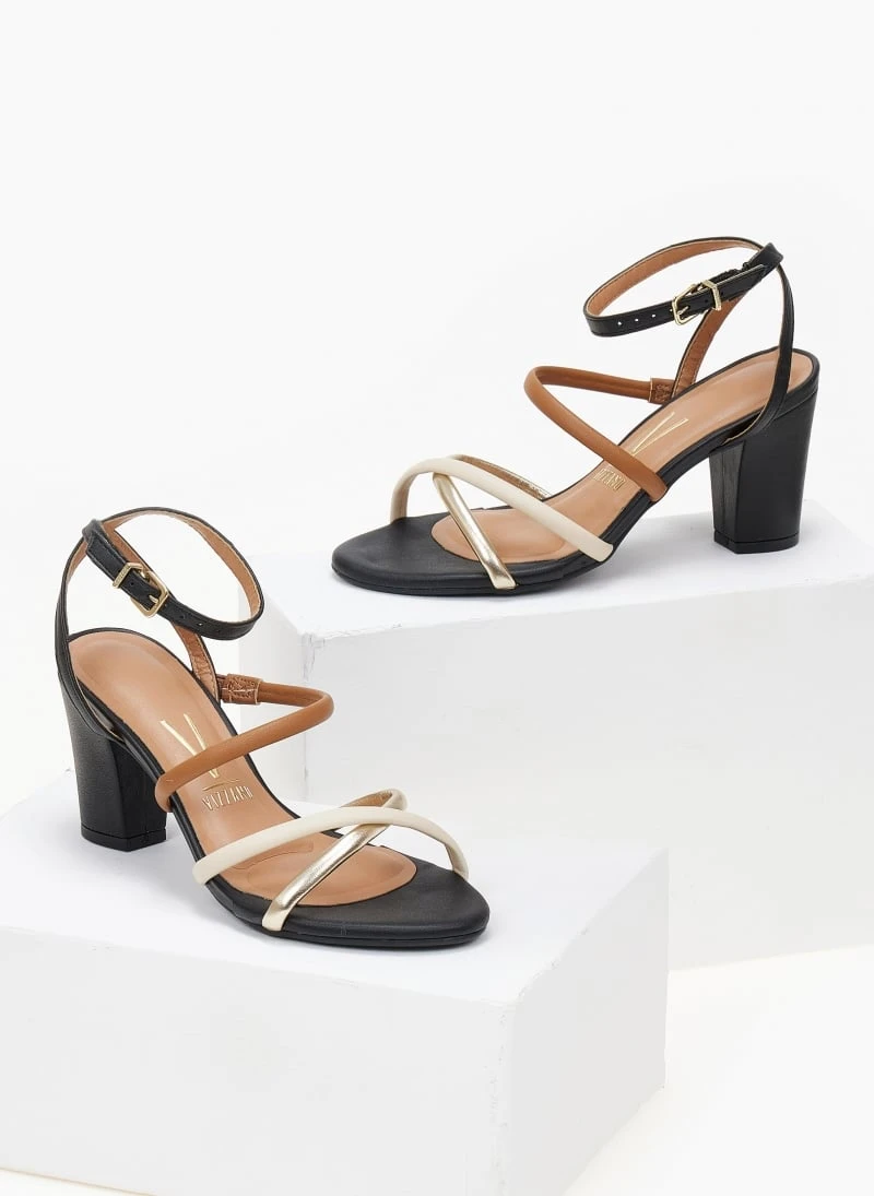 Πέδιλα με μπαρέτα Crossover Vizzano 6262.1001 - Μαύρο 4 Πέδιλα με μπαρέτα Crossover Vizzano 6262.1001 - Μαύρο - Image 2