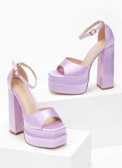 The Fashion Project Πέδιλα Platform με κλειστή φτέρνα - Λιλά 11 The Fashion Project Πέδιλα Platform με κλειστή φτέρνα - Λιλά -Κατάστημα TheFashionProject pedila platform me kleisti fterna 103909 r90i