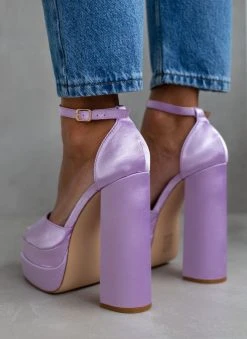 The Fashion Project Πέδιλα Platform με κλειστή φτέρνα - Λιλά 12 The Fashion Project Πέδιλα Platform με κλειστή φτέρνα - Λιλά -Κατάστημα TheFashionProject pedila platform me kleisti fterna 103909 vxa0