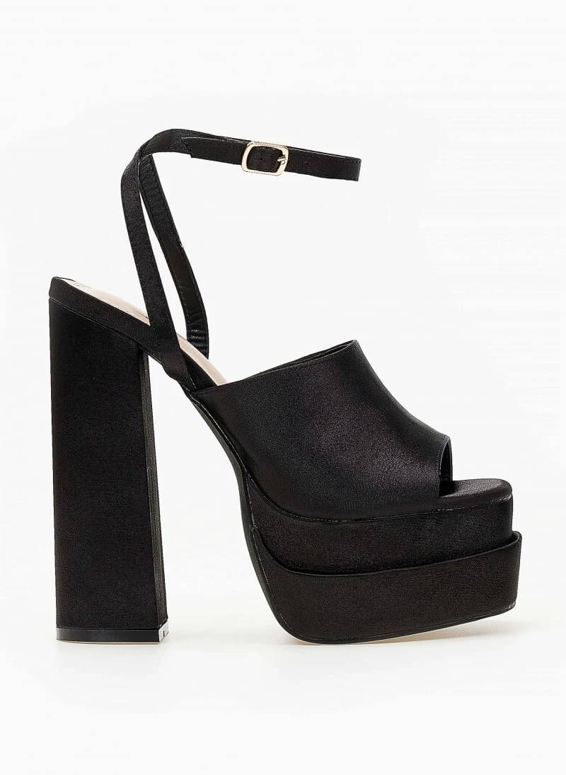 The Fashion Project Πέδιλα με φιάπα υφασμάτινα - Μαύρο 3 The Fashion Project Πέδιλα με φιάπα υφασμάτινα - Μαύρο