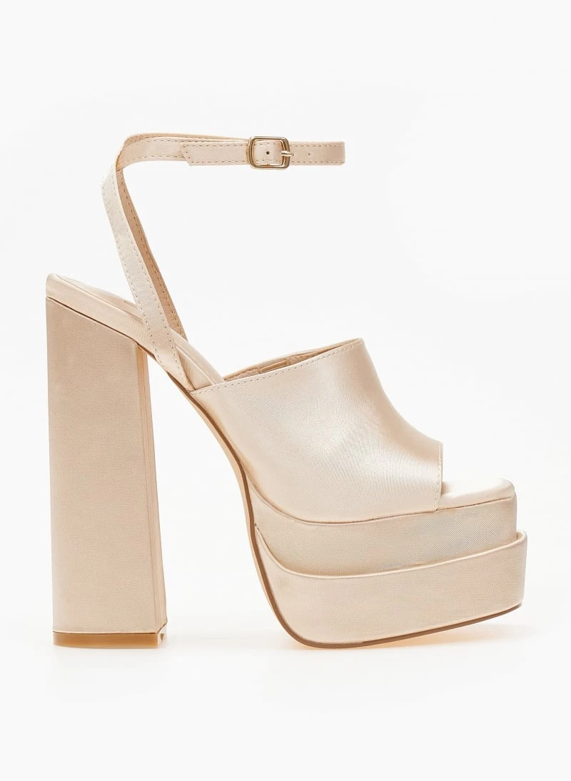 The Fashion Project Πέδιλα με φιάπα υφασμάτινα - Μπεζ 4 The Fashion Project Πέδιλα με φιάπα υφασμάτινα - Μπεζ - Image 2