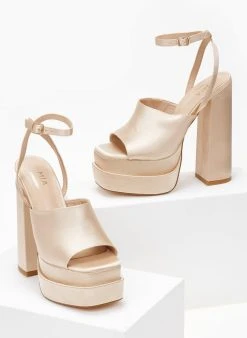 The Fashion Project Πέδιλα με φιάπα υφασμάτινα - Μπεζ 11 The Fashion Project Πέδιλα με φιάπα υφασμάτινα - Μπεζ -Κατάστημα TheFashionProject pedila platform saten me fardia fasa 103892 gm1z