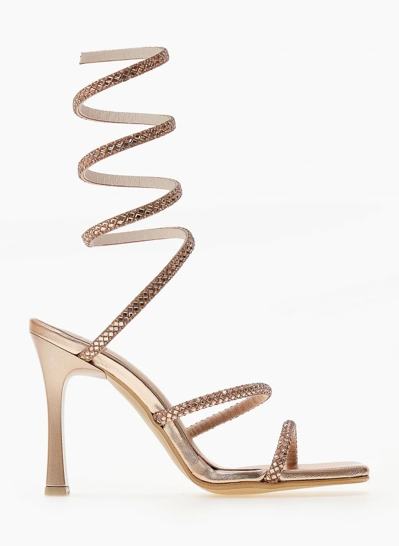 Πέδιλα Lace Up Tfp - Χαλκός 4 Πέδιλα Lace Up Tfp - Χαλκός - Image 2