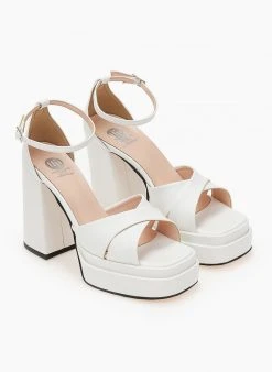 Πέδιλα με φιάπα Crossover Tfp - Λευκό -Κατάστημα TheFashionProject pedila tfp me xiasti fases 103929 r1uk