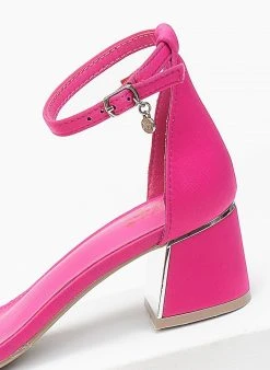 Xti Footwear Πέδιλα με μπαρέτα υφασμάτινα Xti 140937 - Φούξια -Κατάστημα TheFashionProject pedila ufasmatina me mpareta xti 140937 110290 r1oh