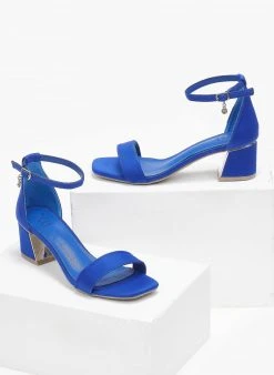 Xti Footwear Πέδιλα με μπαρέτα υφασμάτινα Xti 140937 - Μπλε -Κατάστημα TheFashionProject pedila ufasmatina me mpareta xti 140937 110291 ph22