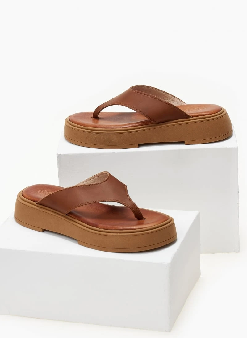 Flatforms δερμάτινα Estil - Ταμπά 4 Flatforms δερμάτινα Estil - Ταμπά - Image 2