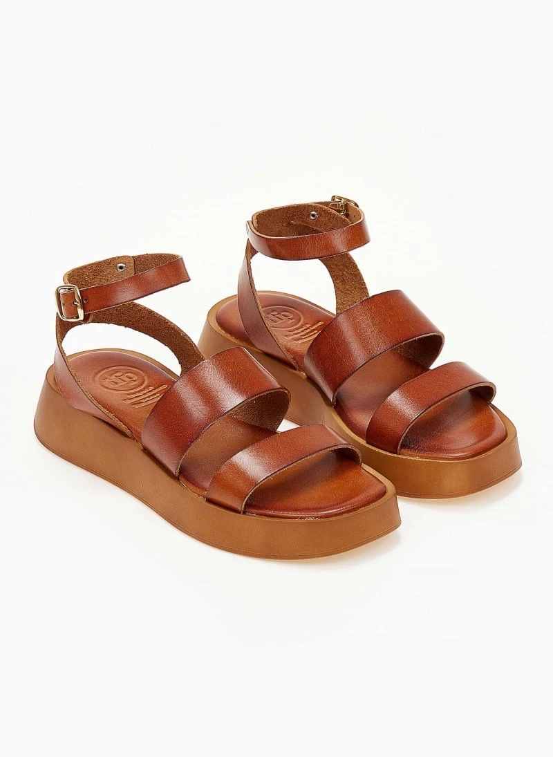 Σανδάλια δερμάτινα με δύο φάσες Tfp - Ταμπά 8 Σανδάλια δερμάτινα με δύο φάσες Tfp - Ταμπά - Image 6