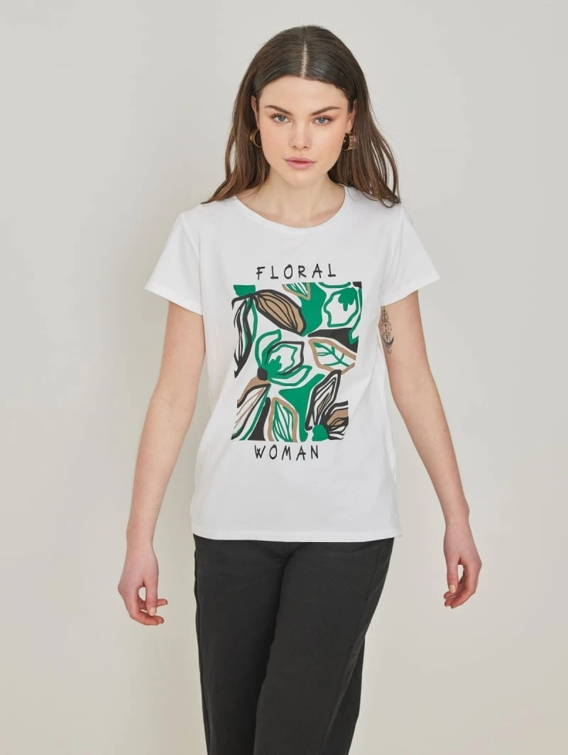 The Fashion Project T-shirt με στάμπα - Πράσινο 3 The Fashion Project T-shirt με στάμπα - Πράσινο