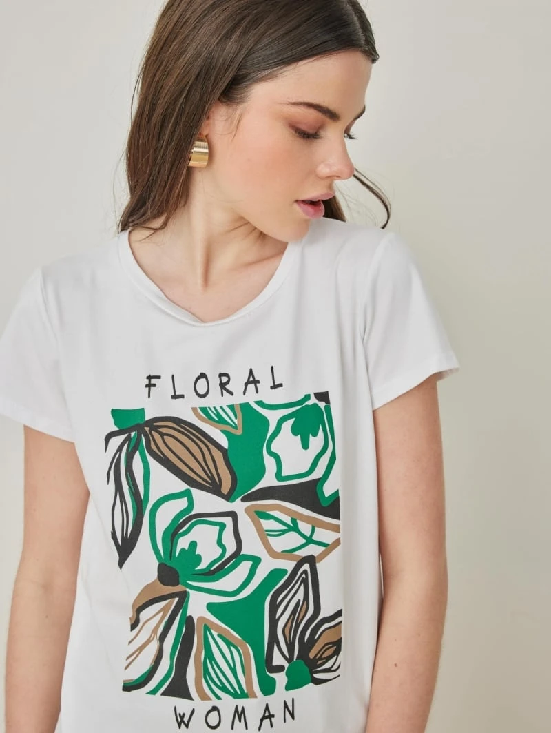 The Fashion Project T-shirt με στάμπα - Πράσινο 5 The Fashion Project T-shirt με στάμπα - Πράσινο - Image 3