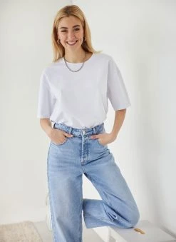 The Fashion Project T-shirt μονόχρωμο - Λευκό -Κατάστημα TheFashionProject t shirt monoxrwmo 111070 c4rf