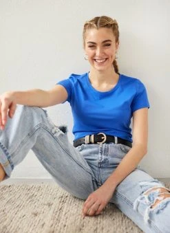 The Fashion Project T-shirt βαμβακερό - Μπλέ