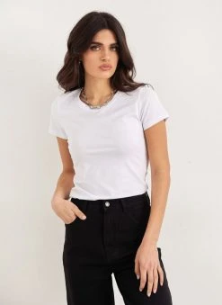 The Fashion Project T-shirt βαμβακερό - Λευκό