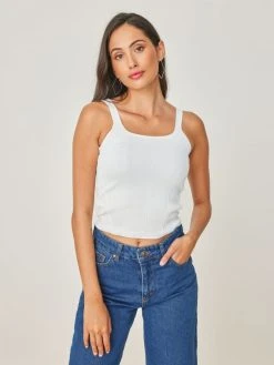 The Fashion Project Μπλούζε με καρέ λαιμόκοψη - Λευκό 9 The Fashion Project Μπλούζε με καρέ λαιμόκοψη - Λευκό -Κατάστημα TheFashionProject top efarmosto me kare laimokopsi 104025 5ja1