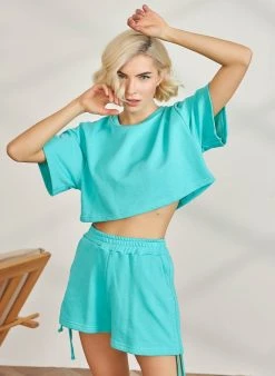 The Fashion Project Μπλούζα με φαρδιά μανίκια - Μέντα