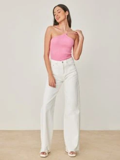 The Fashion Project Μπλούζα ριπ με Halter λαιμόκοψη - Ροζ