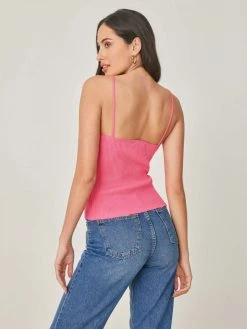 The Fashion Project Μπλούζα ριπ με Halter λαιμόκοψη - Φούξια 9 The Fashion Project Μπλούζα ριπ με Halter λαιμόκοψη - Φούξια -Κατάστημα TheFashionProject topaki rip me halter laimokopsi 101956 tr7a