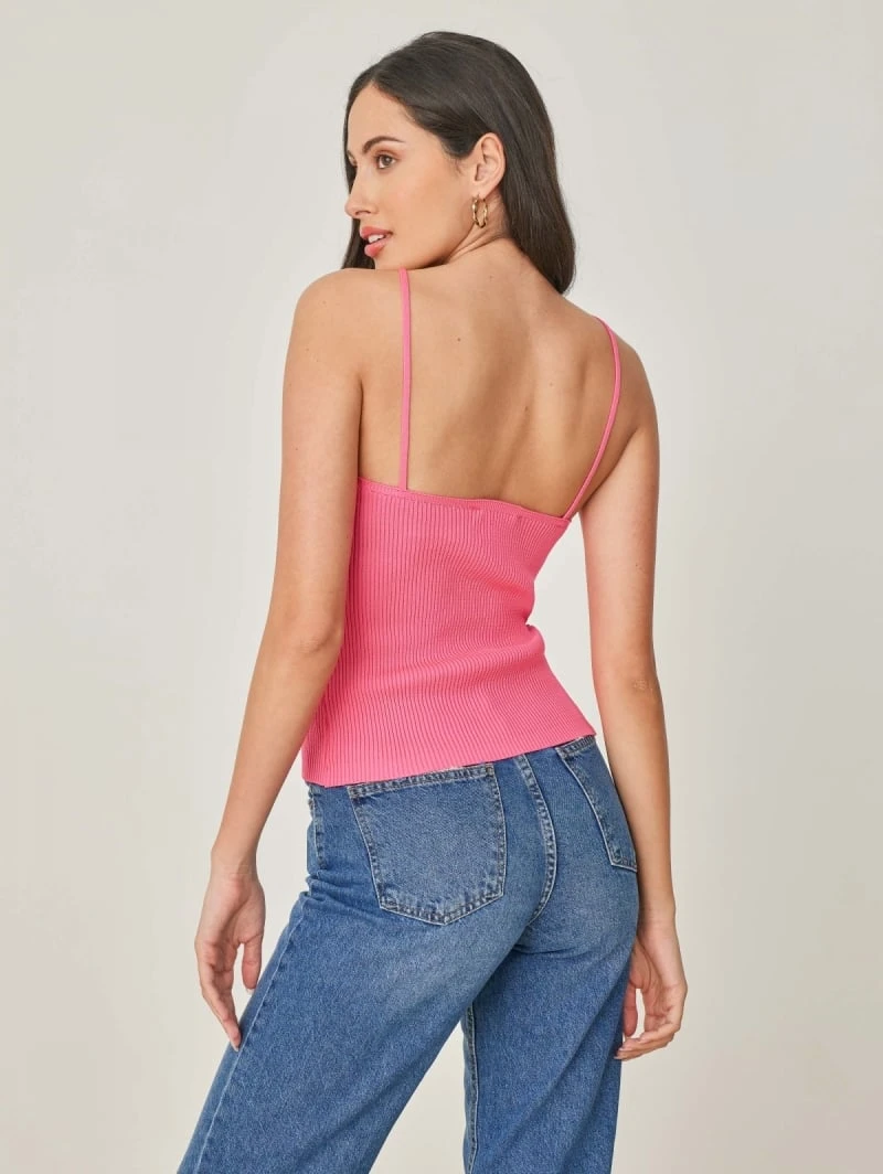 The Fashion Project Μπλούζα ριπ με Halter λαιμόκοψη - Φούξια 5 The Fashion Project Μπλούζα ριπ με Halter λαιμόκοψη - Φούξια - Image 3